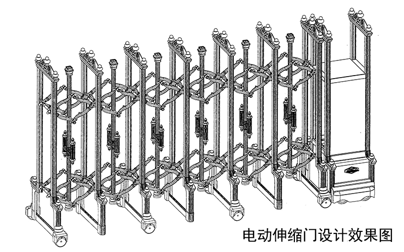 365游戏官方网站电动伸缩门安装步骤详解_行业资讯_门道佰分佰(图2)